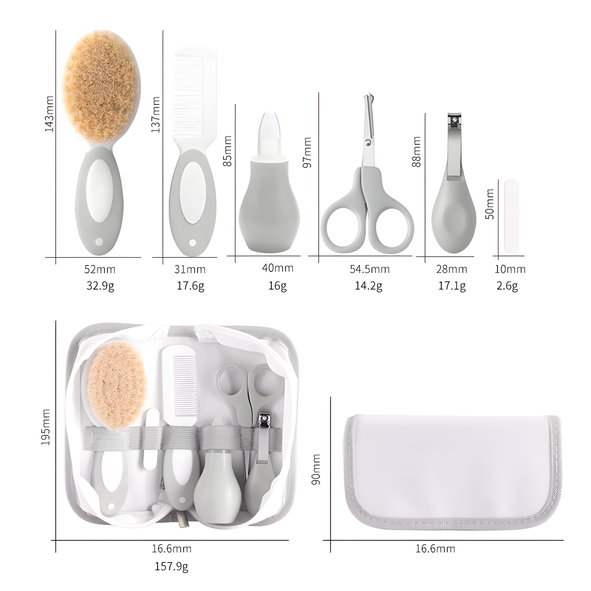 Baby Grooming Care Set